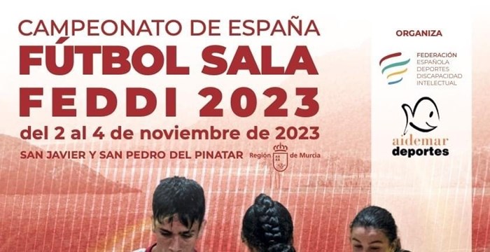 Equipos de la Liga Inclusiva FIFT participan en el Campeonato de España de fútbol sala 2023