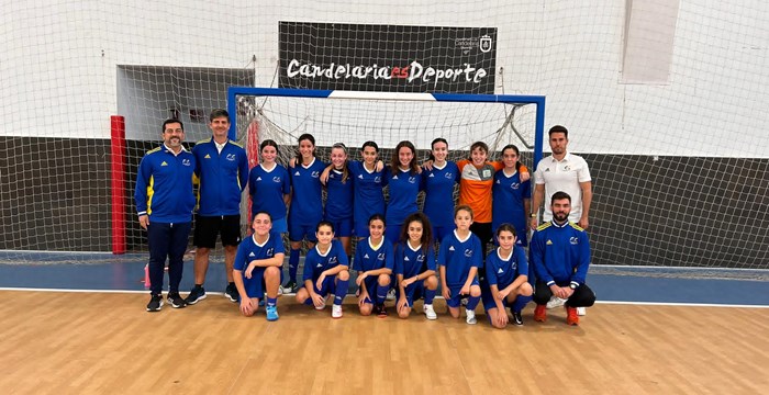La Selección Canaria Sub14 de fútbol sala femenino continúa preparando los próximos campeonatos