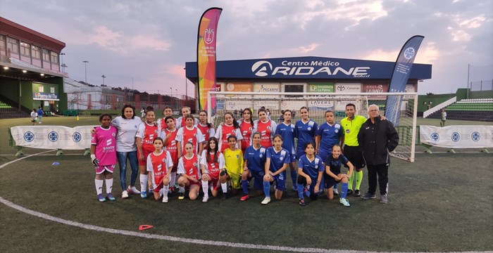 El Paso disfruta de una nueva jornada de la Liga Sub 14 de fútbol femenino de La Palma