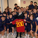 Los tinerfeños Javi López y Alberto Moleiro finalizan la concentración con la Selección Española Sub-21