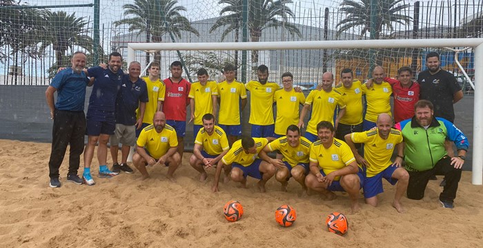 Nueva jornada de actividades de la Liga Inclusiva de Fútbol Playa