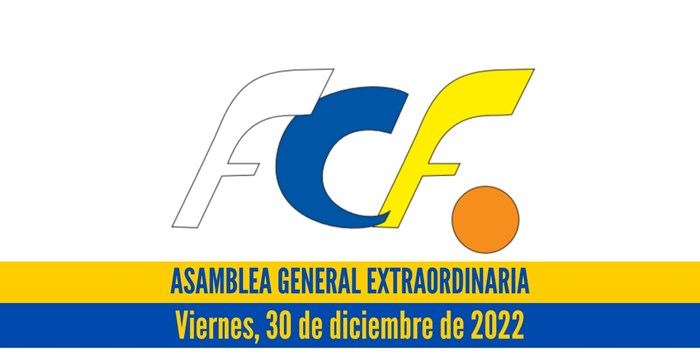 Convocatoria de Asamblea General Extraordinaria de la FCF