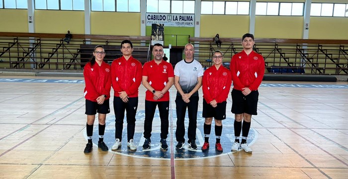 El CITAF finaliza el I curso de arbitraje de fútbol sala en La Palma