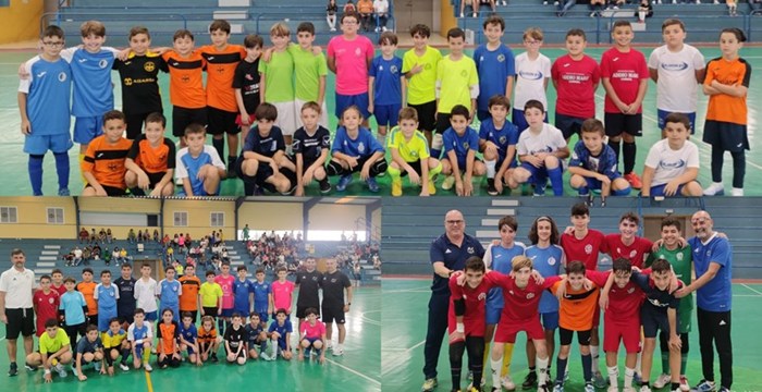Las selecciones benjamín, alevín e infantil de Canarias de fútbol sala preparan los campeonatos de España