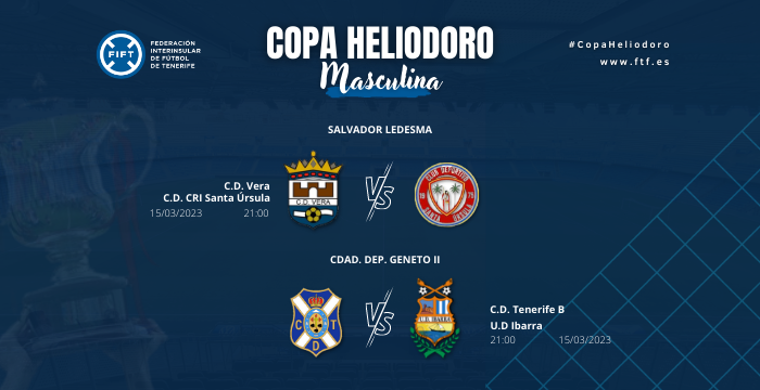 La Copa Heliodoro Masculina alcanza las eliminatorias de semifinales