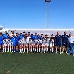 La selección alevín de La Palma celebra un amistoso en Breña Baja