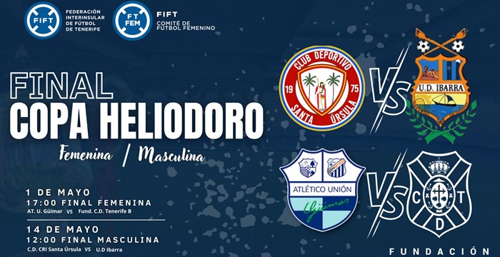 Comunicado oficial: Finales Copa Heliodoro temporada 2022/2023