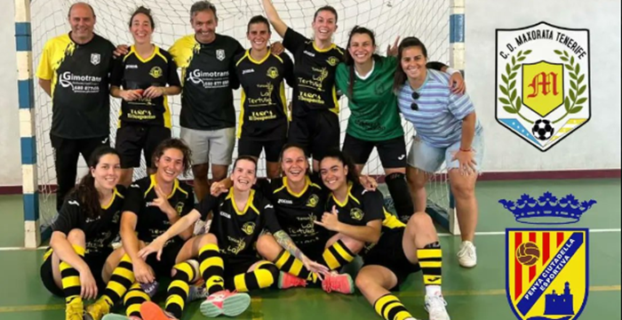 El CD Maxorata Femenino de fútbol sala busca el pase a la segunda eliminatoria por el ascenso a Segunda RFEF 