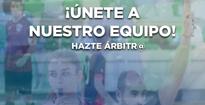 Campaña de captación arbitral de fútbol sala en Tenerife y La Palma