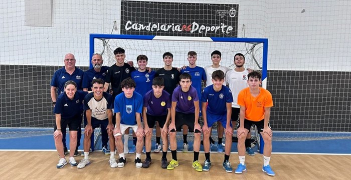 La Selección Canaria Sub-19 de fútbol sala realizó un nuevo entrenamiento en Tenerife