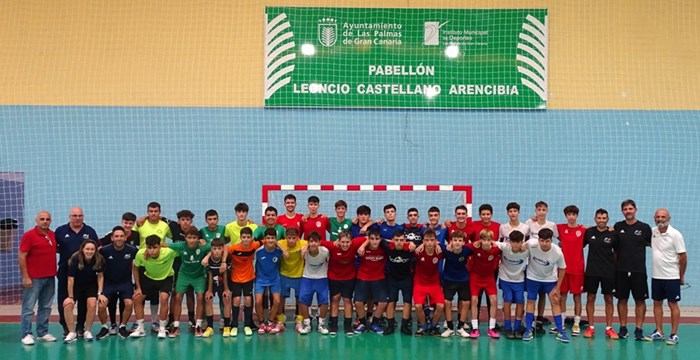 La Selección Canaria Sub-16 de fútbol sala comenzó su preparación en Gran Canaria