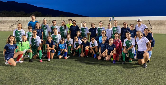 Inicio de la Liga Sub-14 de fútbol femenino 2023/24 en La Palma