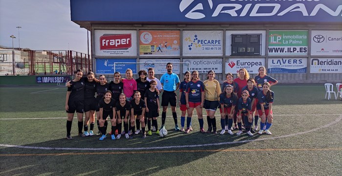 Liga Sub14 Femenina de La Palma alcanza el ecuador de la competición