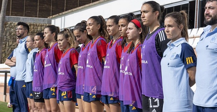 Paola Hernández, protagonista en los encuentros de la Selección Española Sub-23