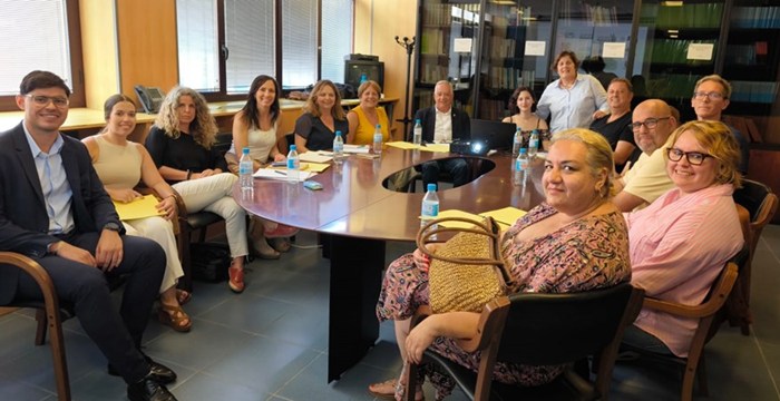 Representantes de federaciones deportivas canarias en la reunión del Proyecto Ganar
