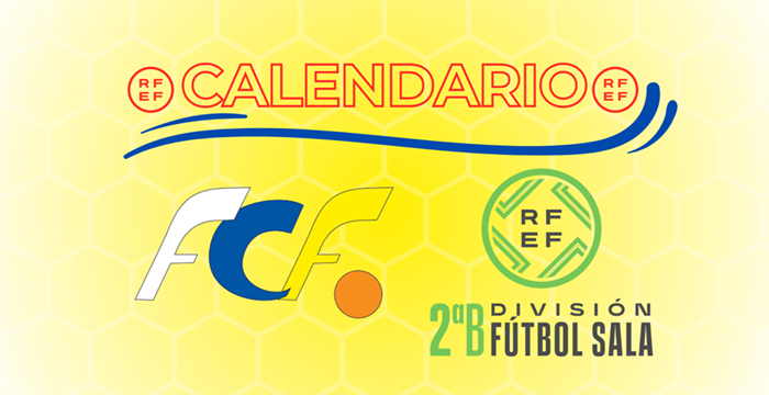 Calendario oficial del grupo 6 de Segunda División B de Fútbol Sala para la temporada 2024/25