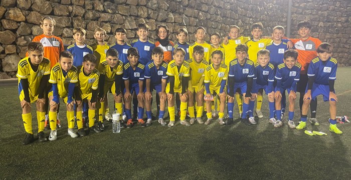 Entrenamiento de la Selección Sub-12 masculina de Tenerife, preparación para los campeonatos de Canarias y España.