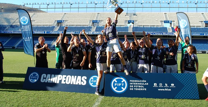 El Atlético Unión Güímar se proclama campeón de la I Copa Heliodoro Femenina