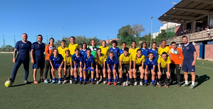 La Selección Sub-15 Femenina realiza un nuevo entrenamiento en Ravelo